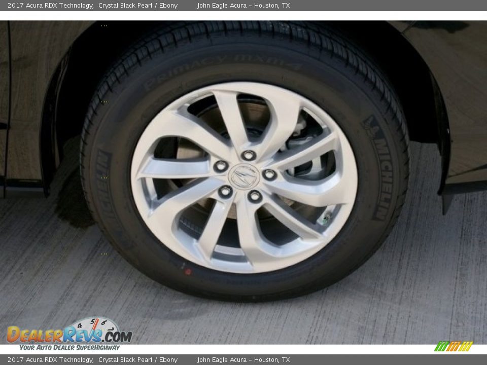 2017 Acura RDX Technology Crystal Black Pearl / Ebony Photo #10