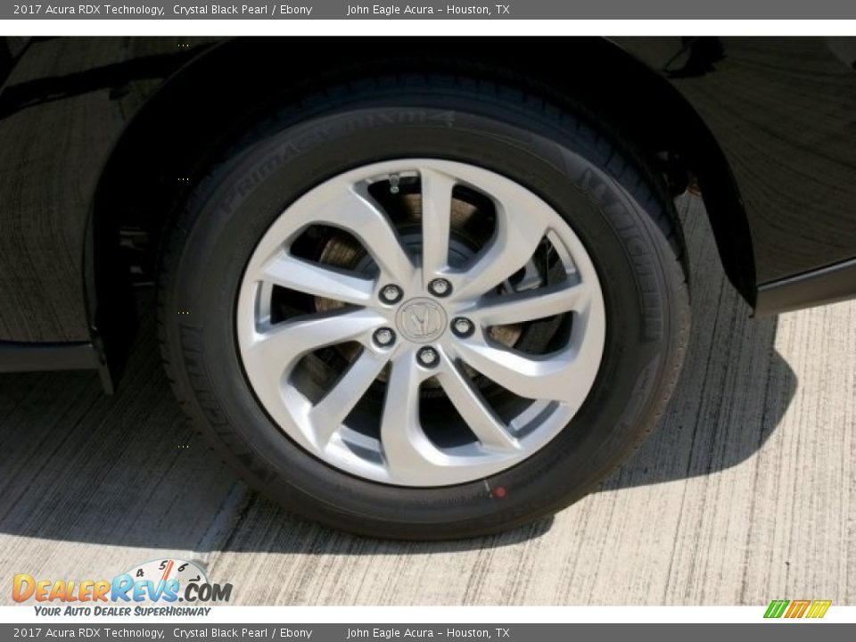 2017 Acura RDX Technology Crystal Black Pearl / Ebony Photo #12