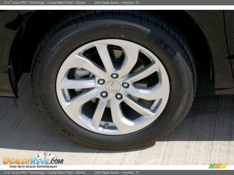 2017 Acura RDX Technology Crystal Black Pearl / Ebony Photo #13