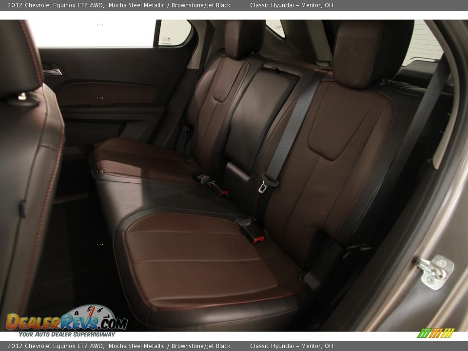 2012 Chevrolet Equinox LTZ AWD Mocha Steel Metallic / Brownstone/Jet Black Photo #16