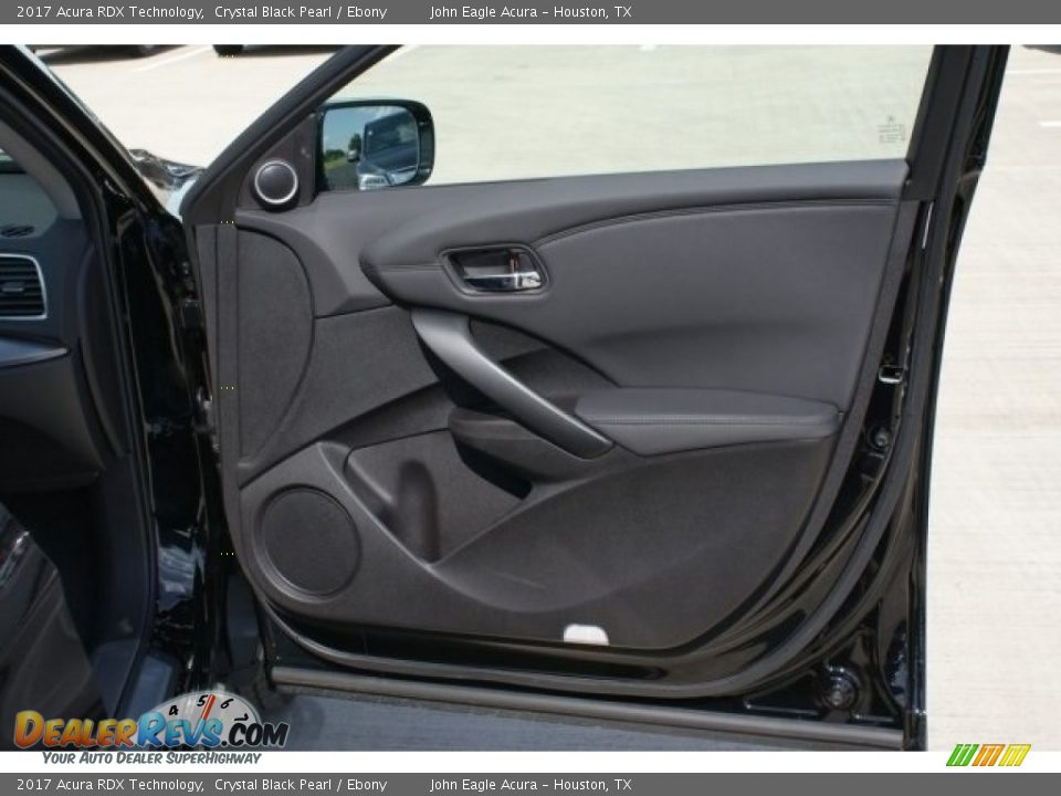 2017 Acura RDX Technology Crystal Black Pearl / Ebony Photo #23