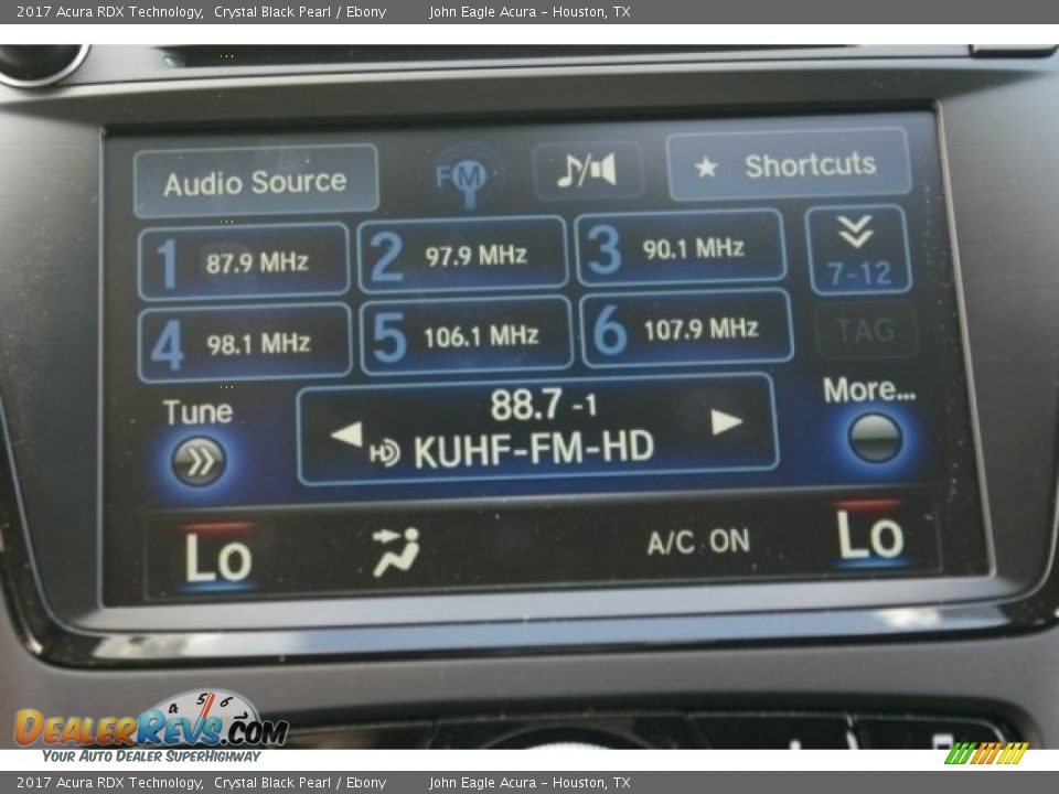 2017 Acura RDX Technology Crystal Black Pearl / Ebony Photo #34