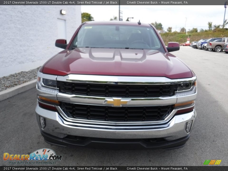 2017 Chevrolet Silverado 1500 LT Double Cab 4x4 Siren Red Tintcoat / Jet Black Photo #5