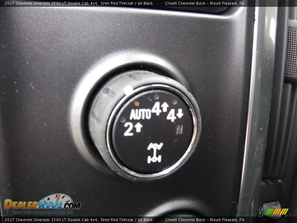 2017 Chevrolet Silverado 1500 LT Double Cab 4x4 Siren Red Tintcoat / Jet Black Photo #10