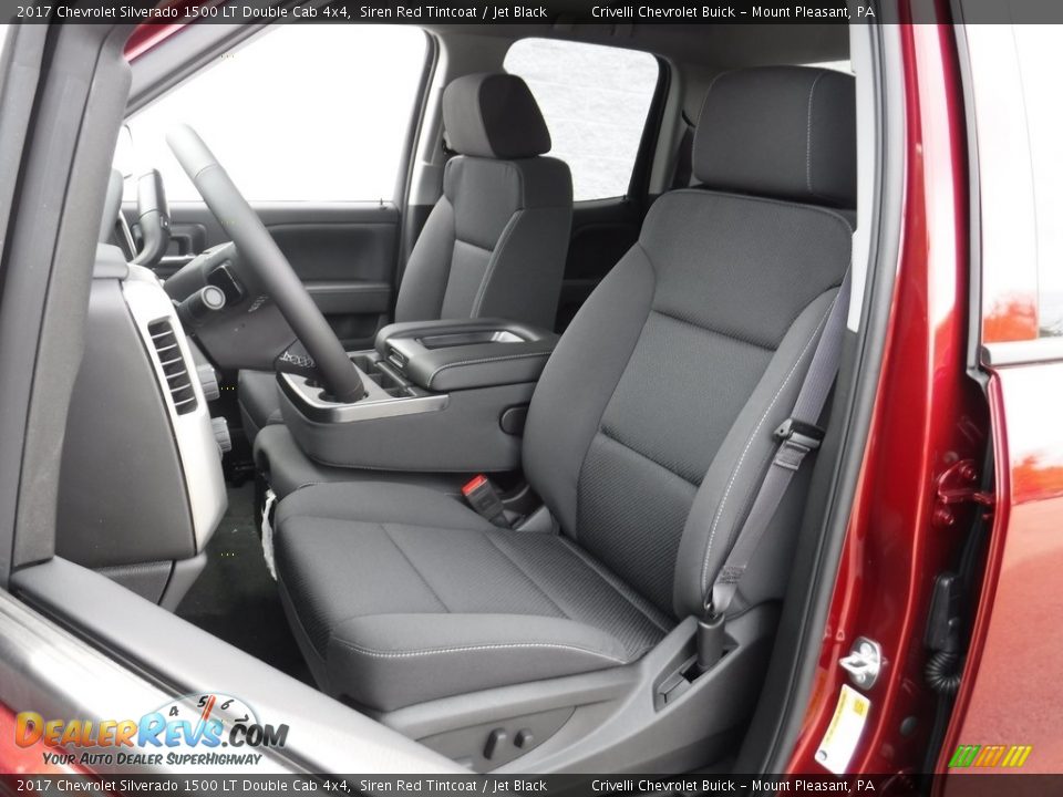 2017 Chevrolet Silverado 1500 LT Double Cab 4x4 Siren Red Tintcoat / Jet Black Photo #12