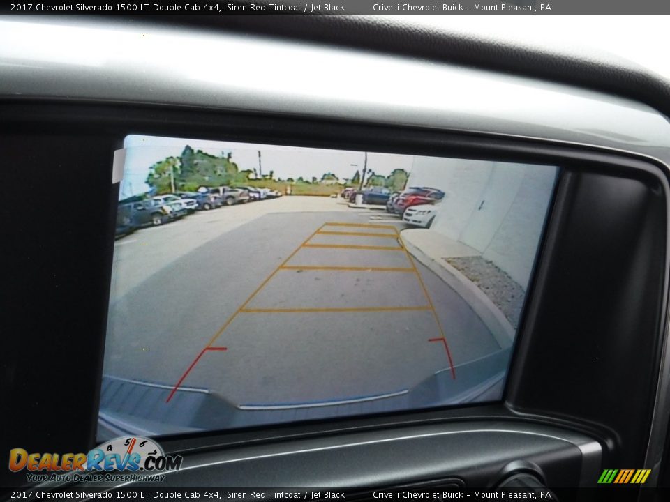 2017 Chevrolet Silverado 1500 LT Double Cab 4x4 Siren Red Tintcoat / Jet Black Photo #15