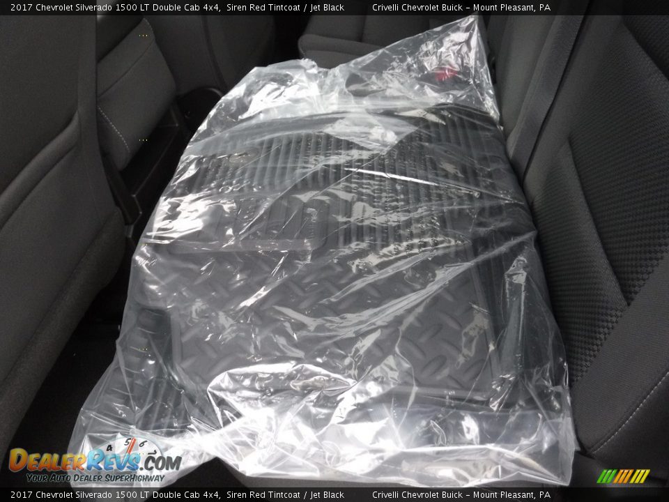 2017 Chevrolet Silverado 1500 LT Double Cab 4x4 Siren Red Tintcoat / Jet Black Photo #18