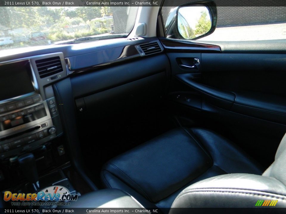 2011 Lexus LX 570 Black Onyx / Black Photo #14