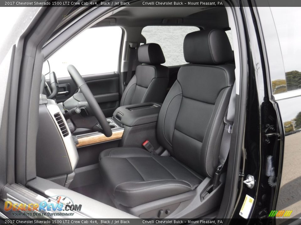 Front Seat of 2017 Chevrolet Silverado 1500 LTZ Crew Cab 4x4 Photo #15