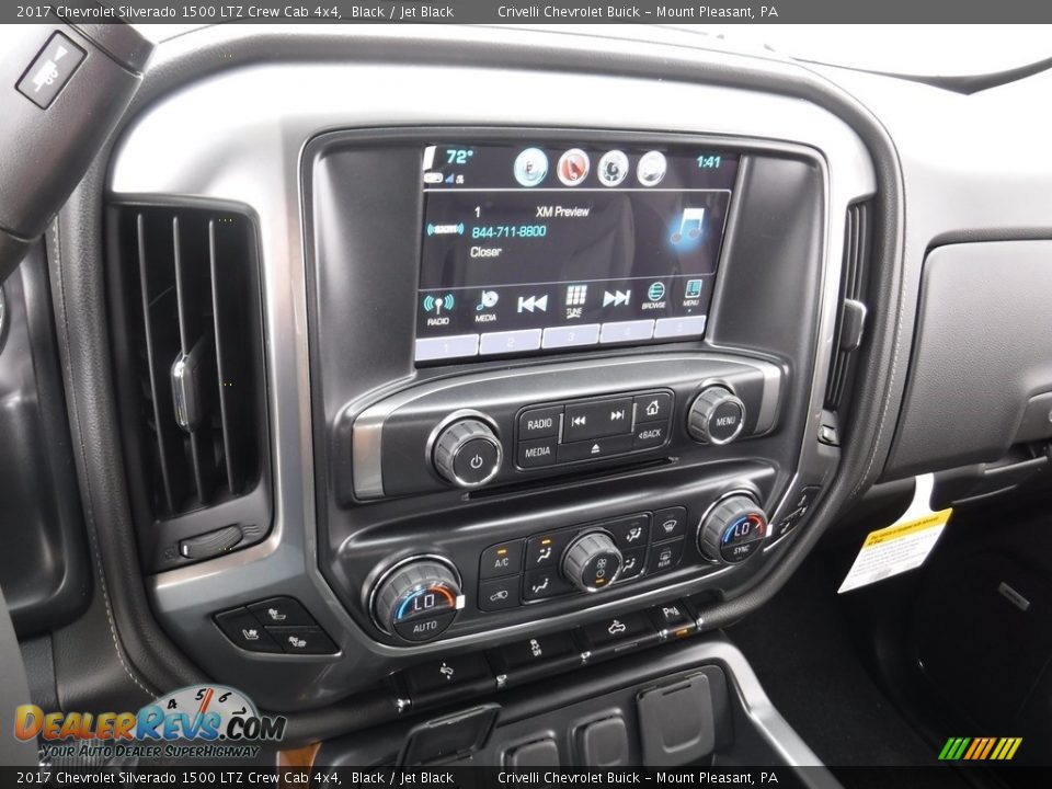 Controls of 2017 Chevrolet Silverado 1500 LTZ Crew Cab 4x4 Photo #18