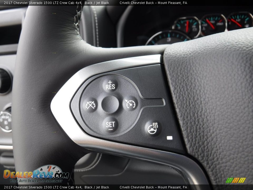 Controls of 2017 Chevrolet Silverado 1500 LTZ Crew Cab 4x4 Photo #23