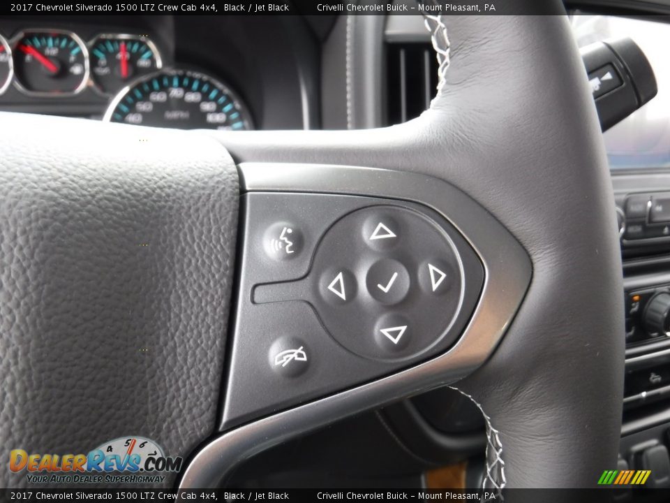 Controls of 2017 Chevrolet Silverado 1500 LTZ Crew Cab 4x4 Photo #24