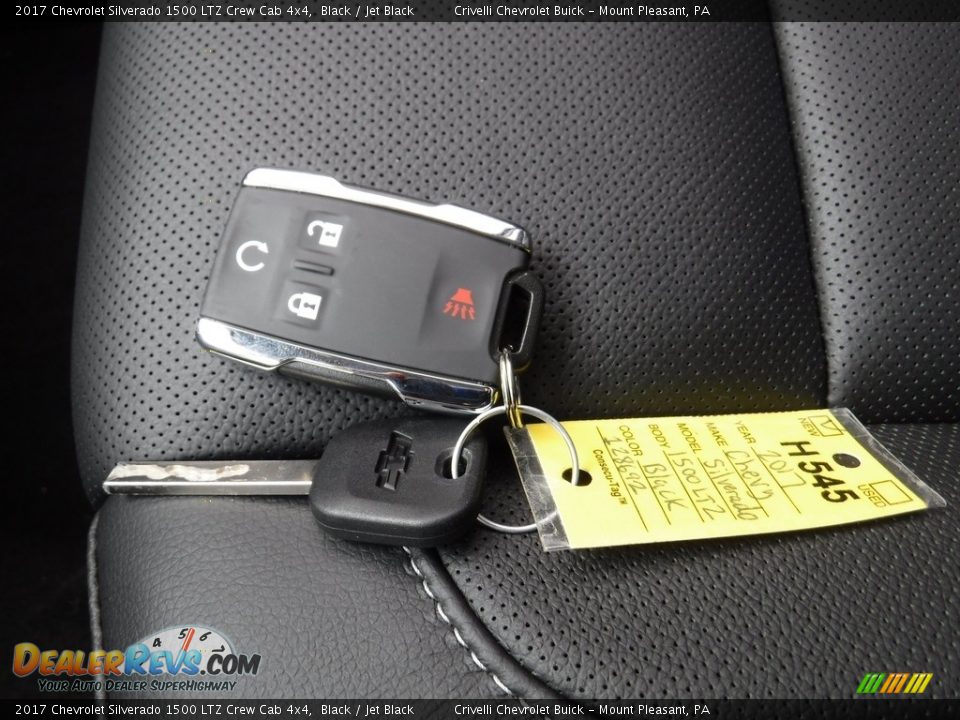 Keys of 2017 Chevrolet Silverado 1500 LTZ Crew Cab 4x4 Photo #26