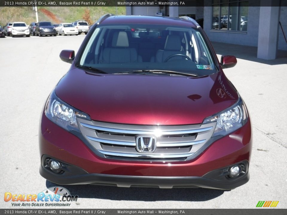 2013 Honda CR-V EX-L AWD Basque Red Pearl II / Gray Photo #5