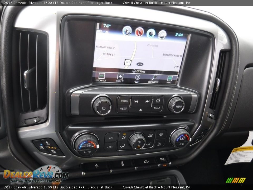 Controls of 2017 Chevrolet Silverado 1500 LTZ Double Cab 4x4 Photo #17