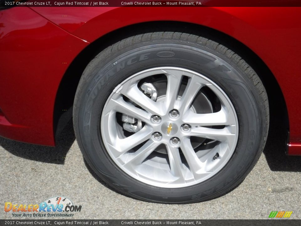 2017 Chevrolet Cruze LT Cajun Red Tintcoat / Jet Black Photo #3