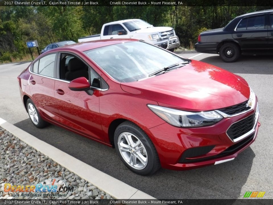 2017 Chevrolet Cruze LT Cajun Red Tintcoat / Jet Black Photo #5