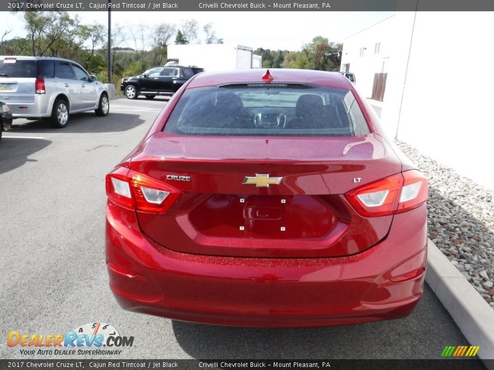 2017 Chevrolet Cruze LT Cajun Red Tintcoat / Jet Black Photo #6