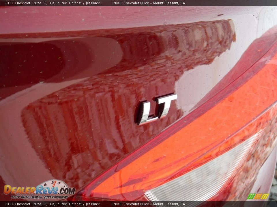 2017 Chevrolet Cruze LT Cajun Red Tintcoat / Jet Black Photo #7