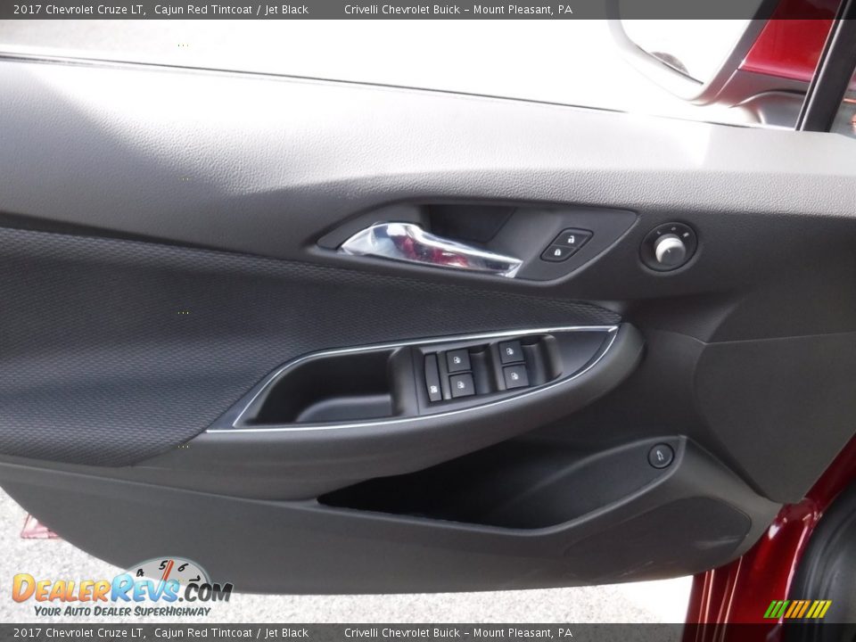 2017 Chevrolet Cruze LT Cajun Red Tintcoat / Jet Black Photo #8