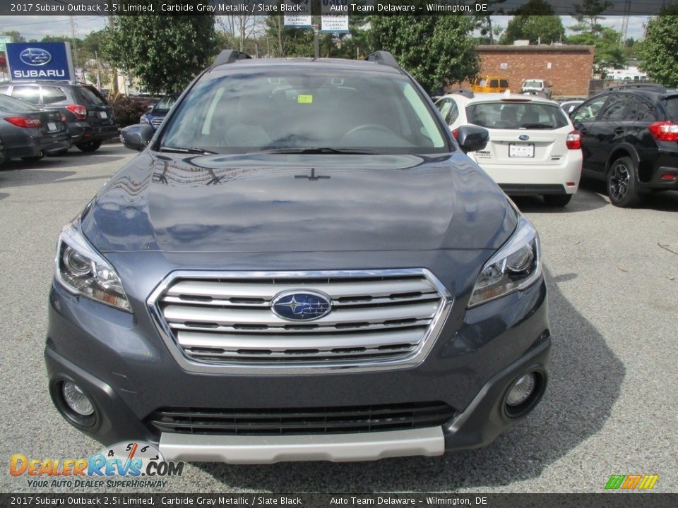 2017 Subaru Outback 2.5i Limited Carbide Gray Metallic / Slate Black Photo #2