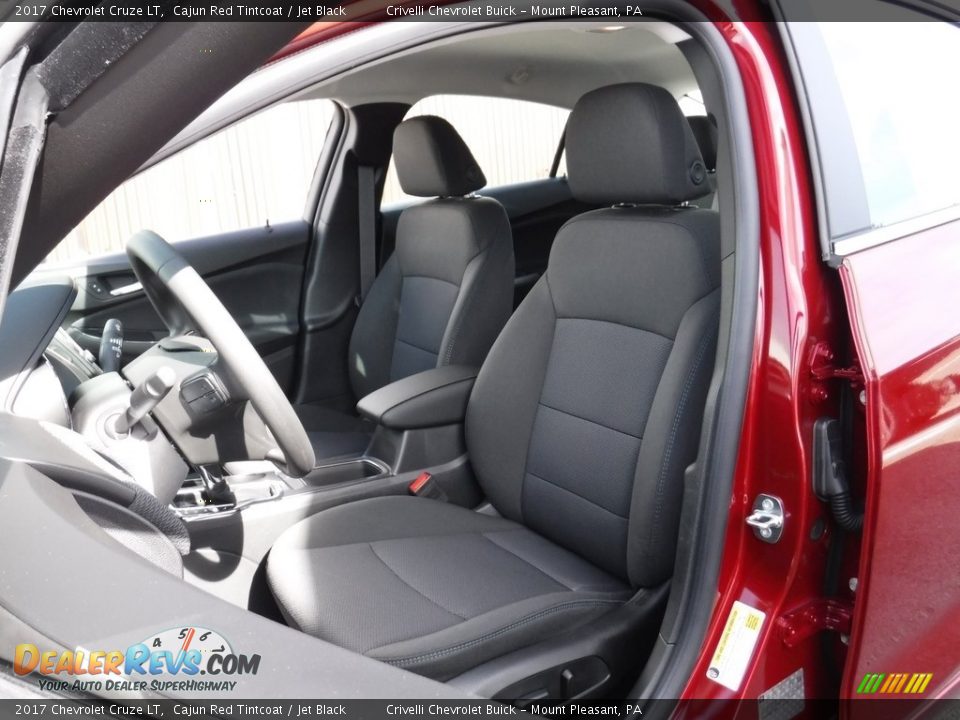 2017 Chevrolet Cruze LT Cajun Red Tintcoat / Jet Black Photo #10