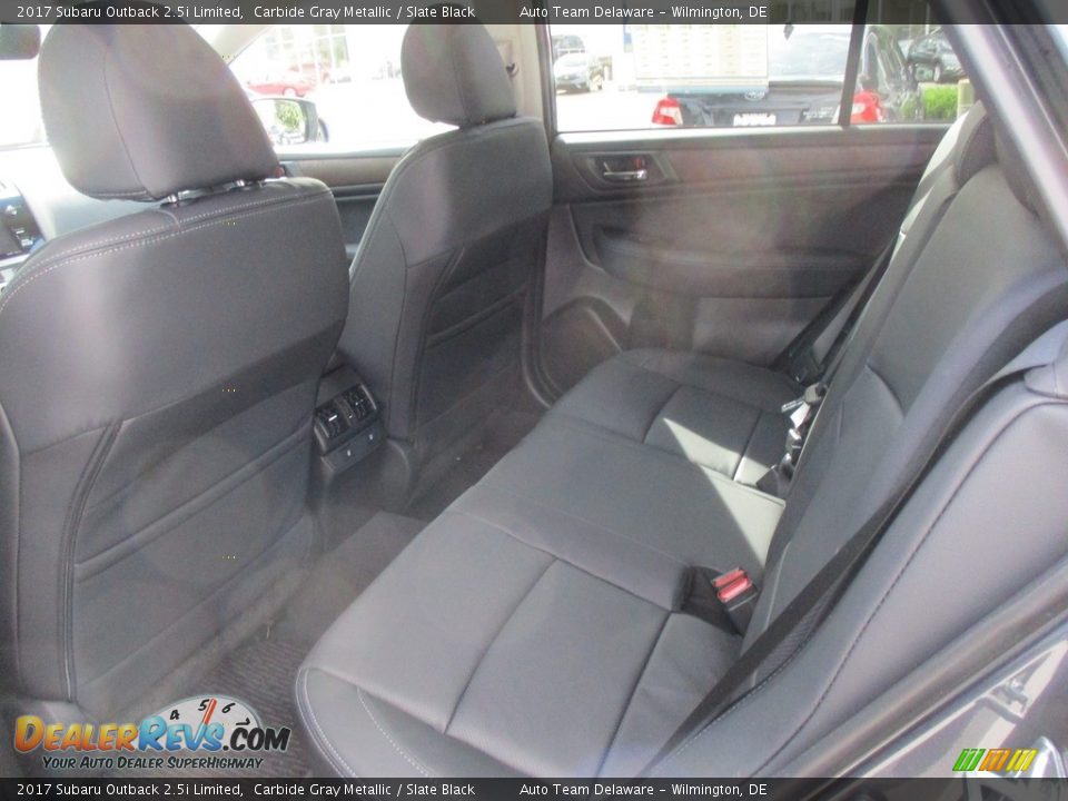 2017 Subaru Outback 2.5i Limited Carbide Gray Metallic / Slate Black Photo #7