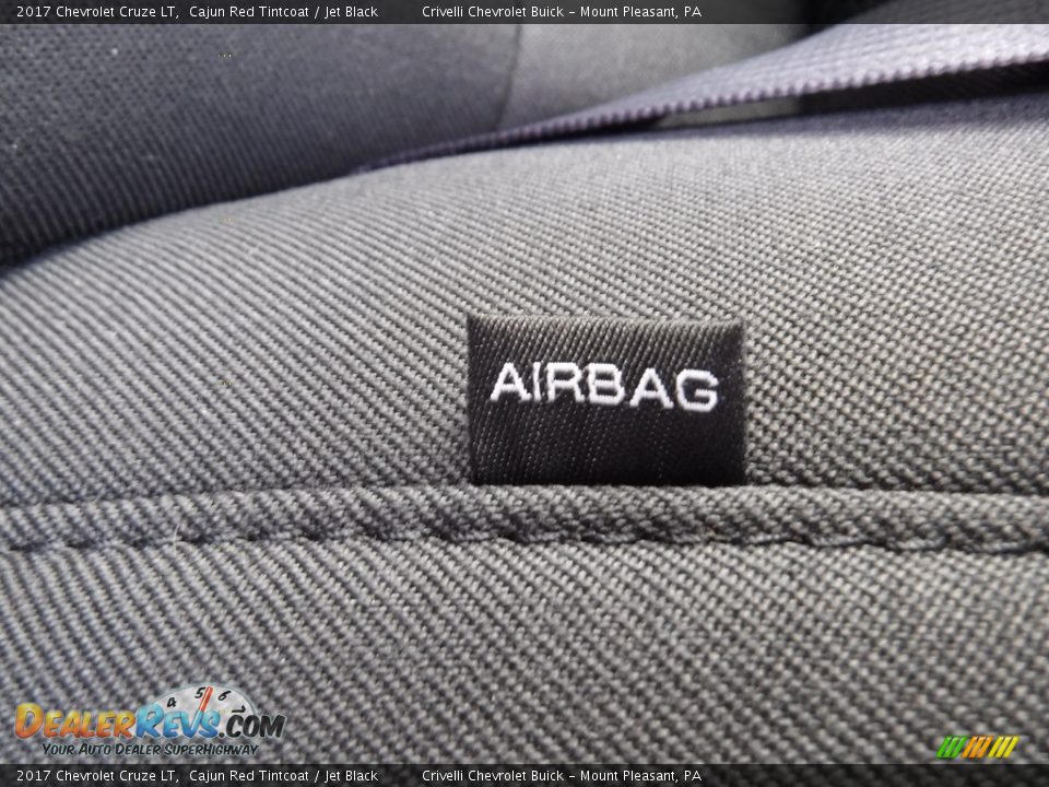 2017 Chevrolet Cruze LT Cajun Red Tintcoat / Jet Black Photo #18