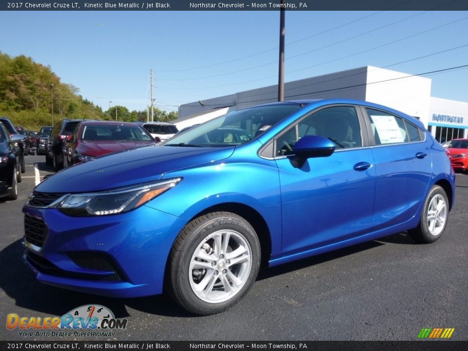 2017 Chevrolet Cruze LT Kinetic Blue Metallic / Jet Black Photo #1