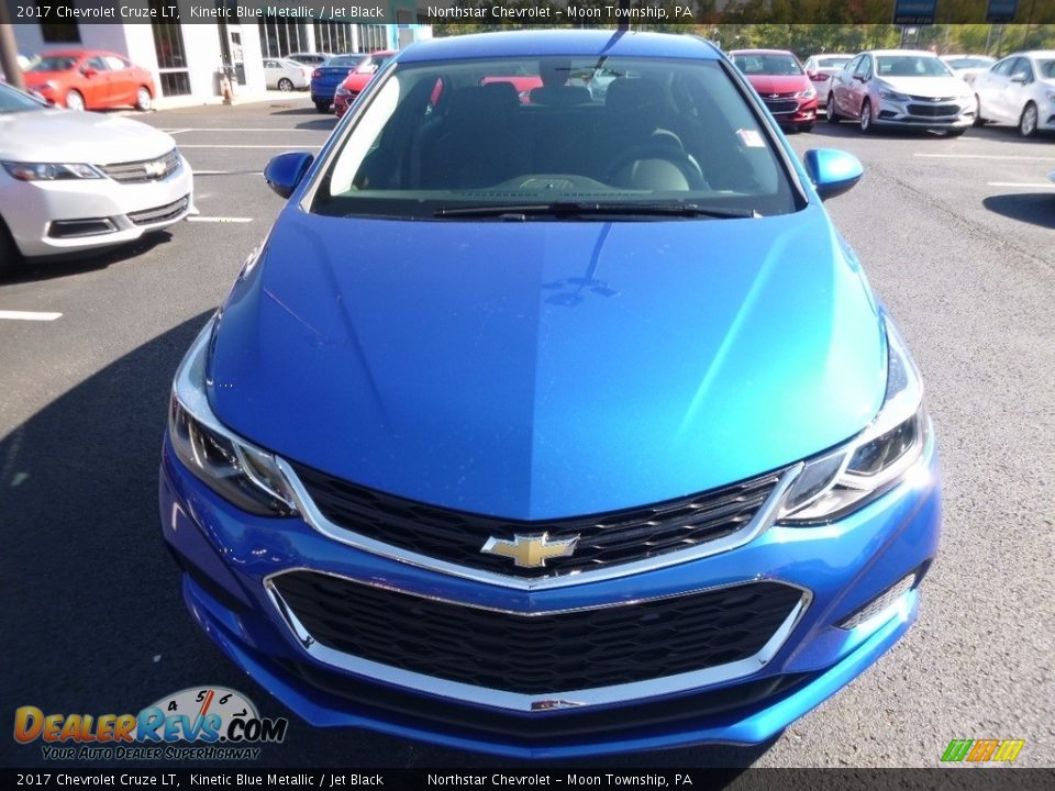 2017 Chevrolet Cruze LT Kinetic Blue Metallic / Jet Black Photo #2