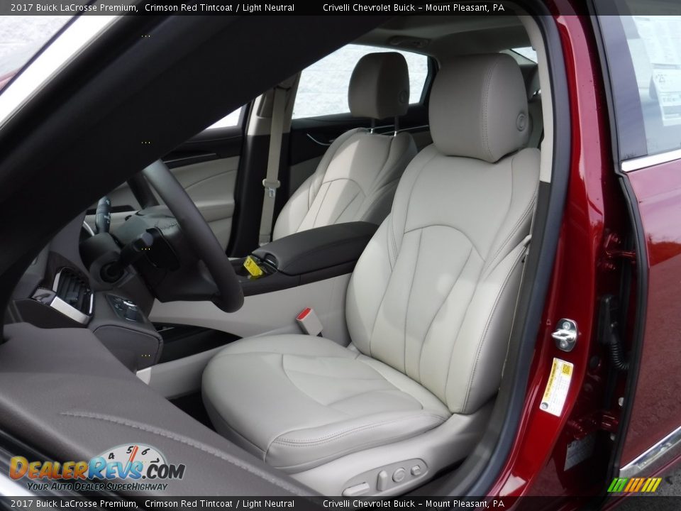 Front Seat of 2017 Buick LaCrosse Premium Photo #11