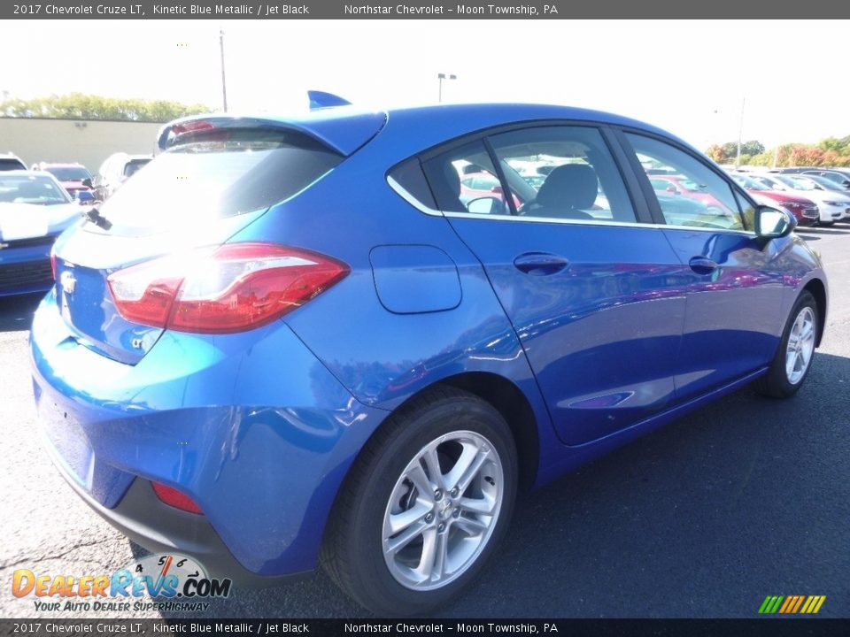 2017 Chevrolet Cruze LT Kinetic Blue Metallic / Jet Black Photo #5