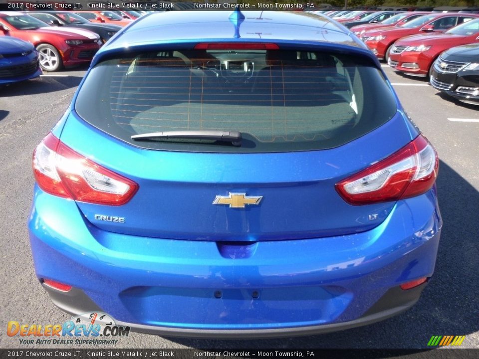 2017 Chevrolet Cruze LT Kinetic Blue Metallic / Jet Black Photo #6