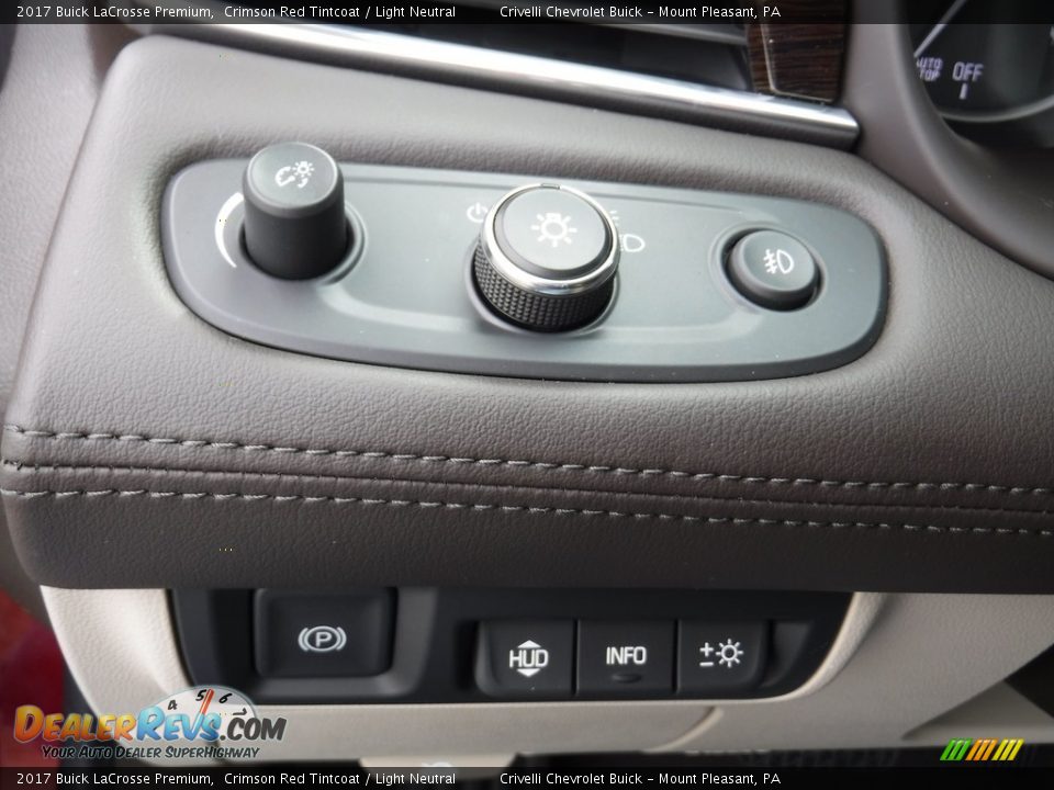 Controls of 2017 Buick LaCrosse Premium Photo #19