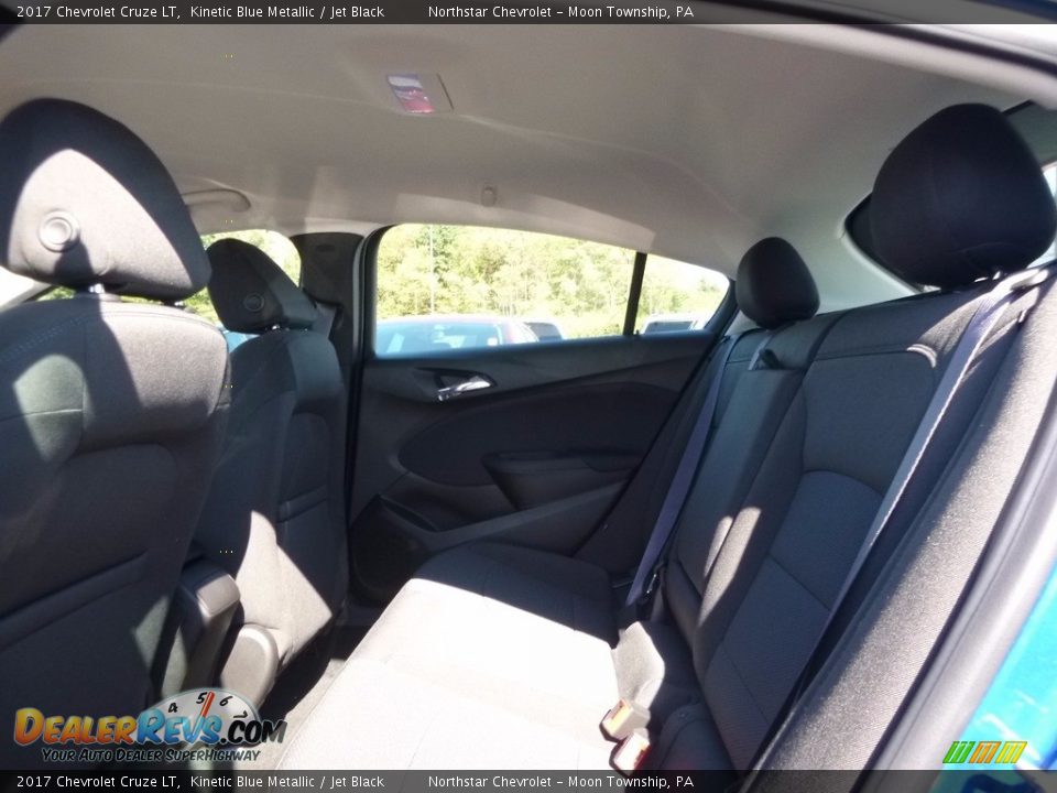2017 Chevrolet Cruze LT Kinetic Blue Metallic / Jet Black Photo #12