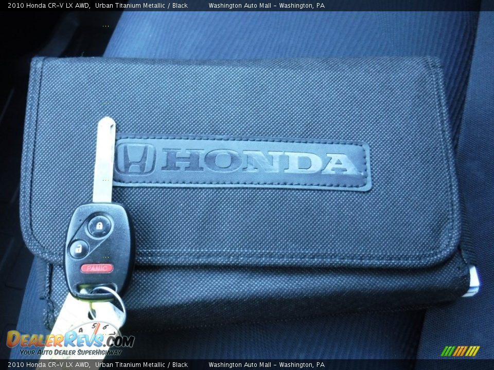 2010 Honda CR-V LX AWD Urban Titanium Metallic / Black Photo #18