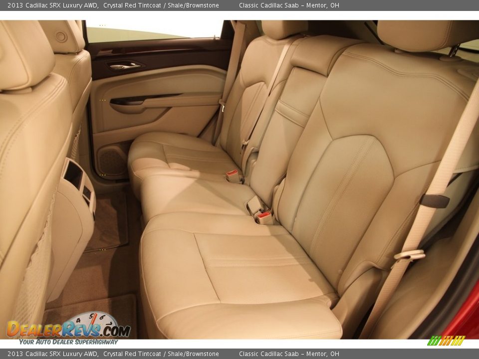 2013 Cadillac SRX Luxury AWD Crystal Red Tintcoat / Shale/Brownstone Photo #15