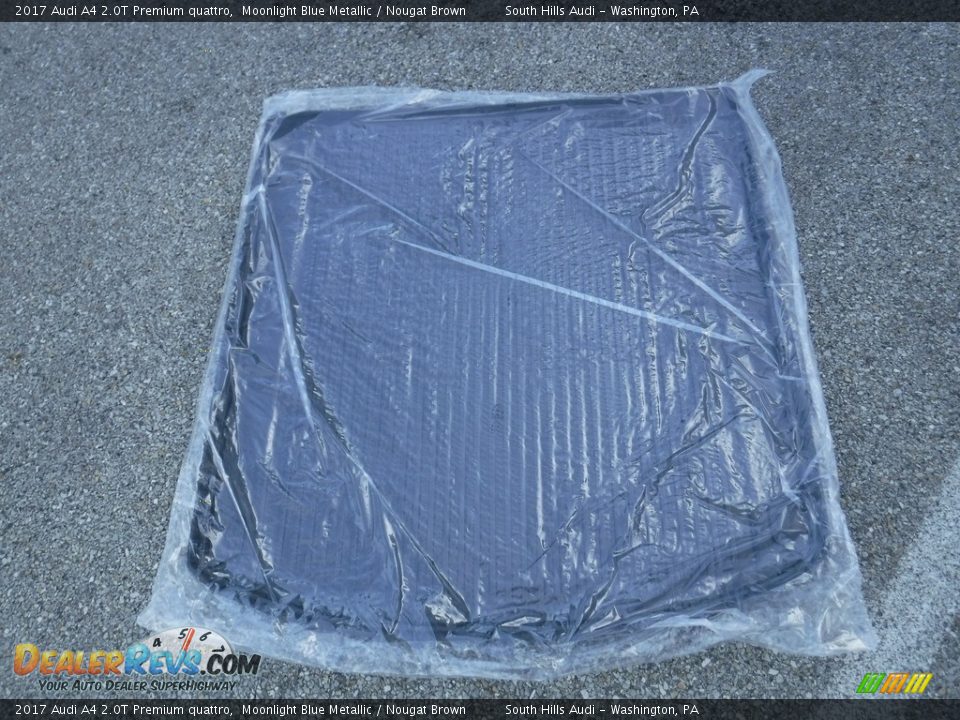 2017 Audi A4 2.0T Premium quattro Moonlight Blue Metallic / Nougat Brown Photo #36