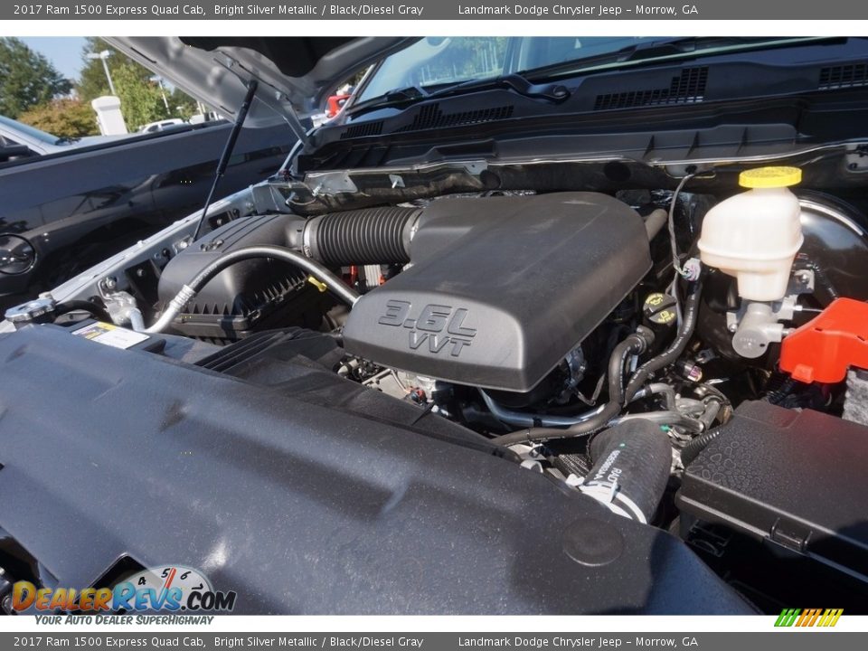 2017 Ram 1500 Express Quad Cab 3.6 Liter DOHC 24-Valve VVT Pentastar V6 Engine Photo #9