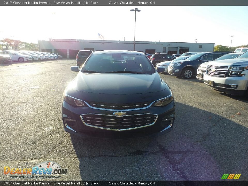 2017 Chevrolet Malibu Premier Blue Velvet Metallic / Jet Black Photo #2