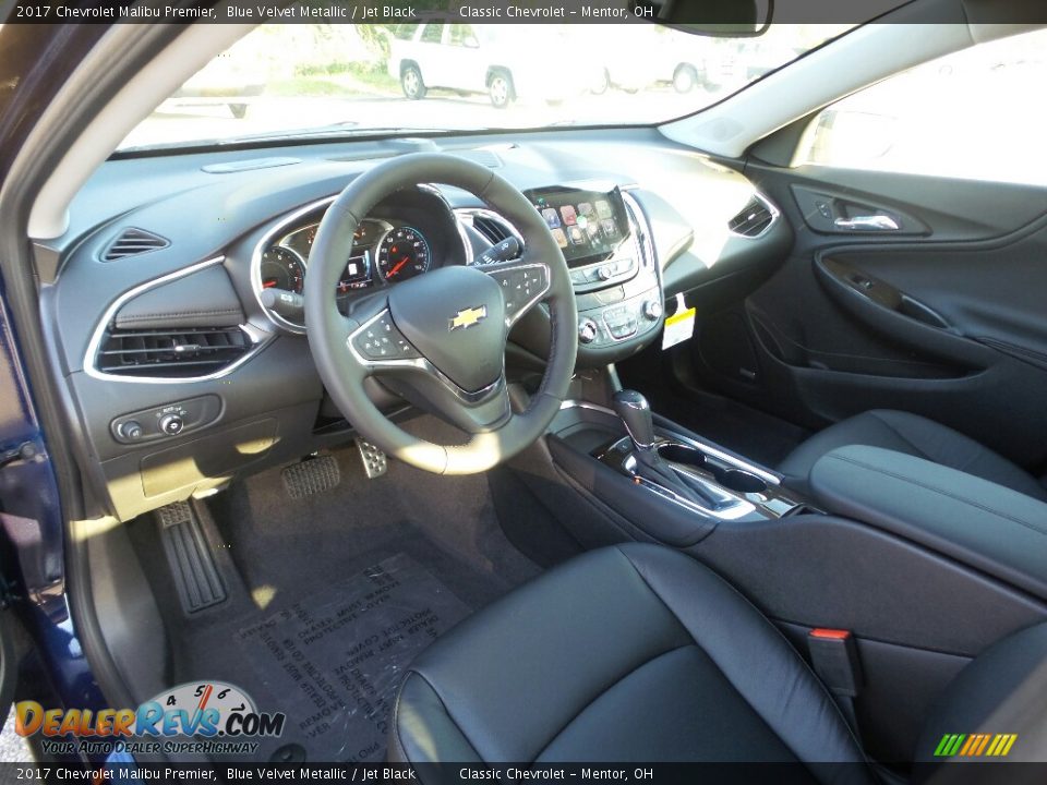 2017 Chevrolet Malibu Premier Blue Velvet Metallic / Jet Black Photo #7