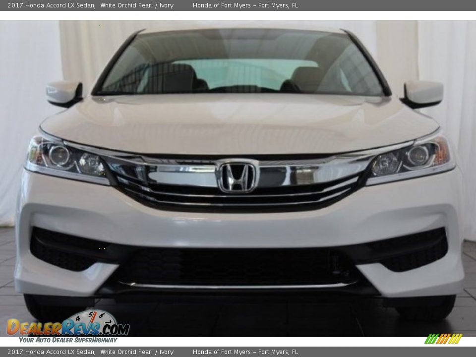 2017 Honda Accord LX Sedan White Orchid Pearl / Ivory Photo #4