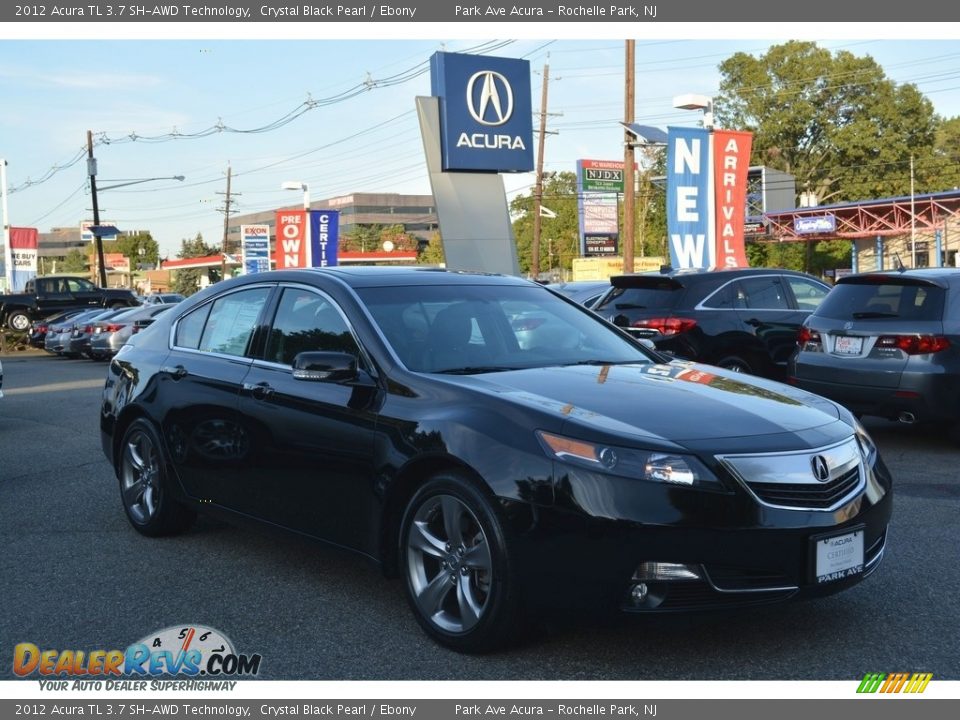 2012 Acura TL 3.7 SH-AWD Technology Crystal Black Pearl / Ebony Photo #1