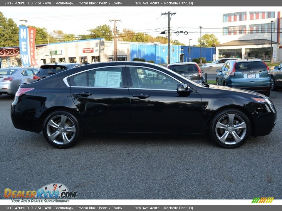 2012 Acura TL 3.7 SH-AWD Technology Crystal Black Pearl / Ebony Photo #2