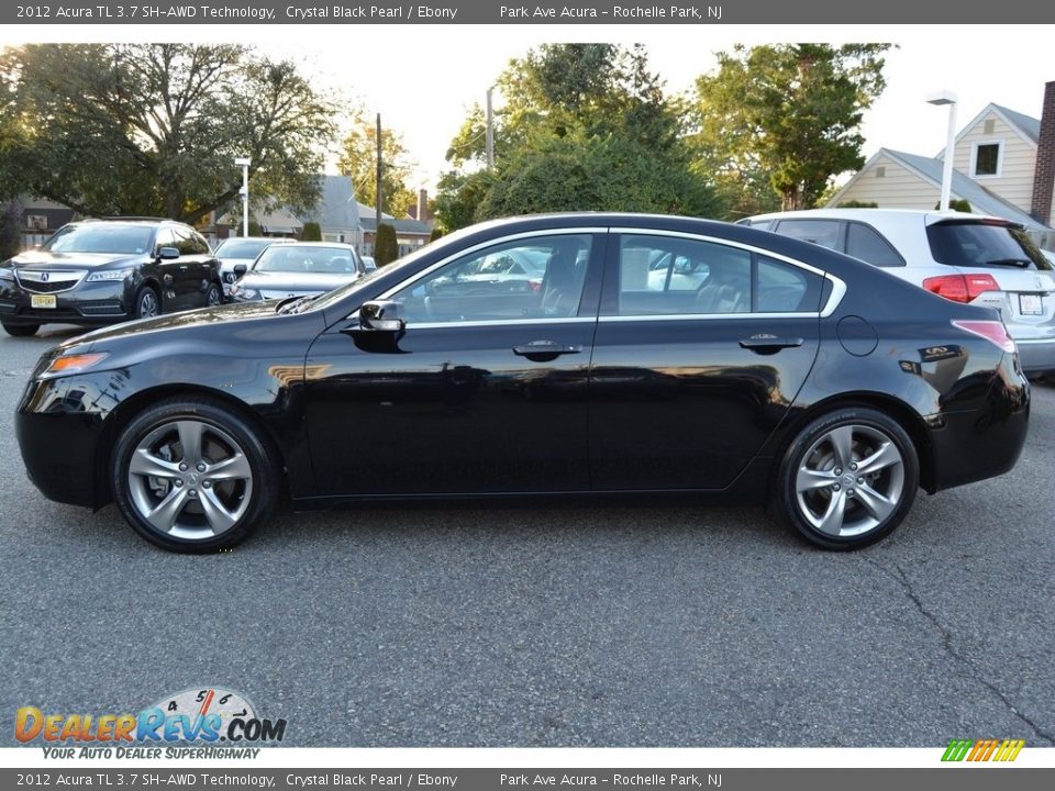 2012 Acura TL 3.7 SH-AWD Technology Crystal Black Pearl / Ebony Photo #5