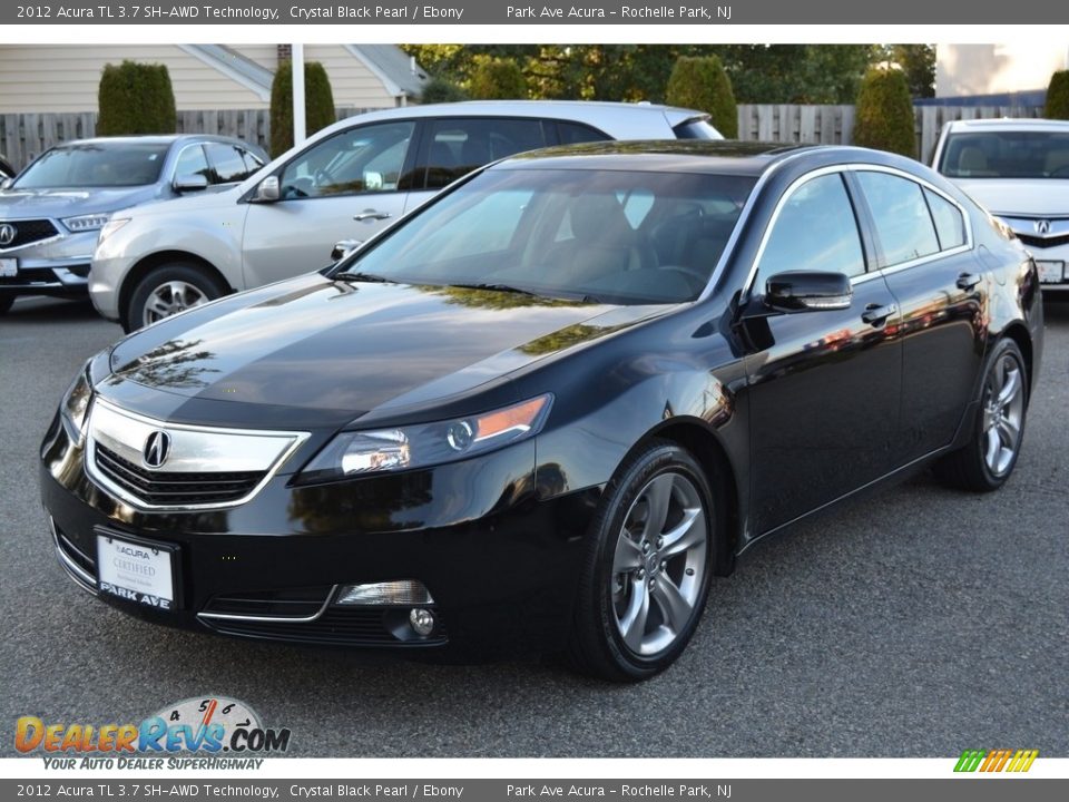 2012 Acura TL 3.7 SH-AWD Technology Crystal Black Pearl / Ebony Photo #6