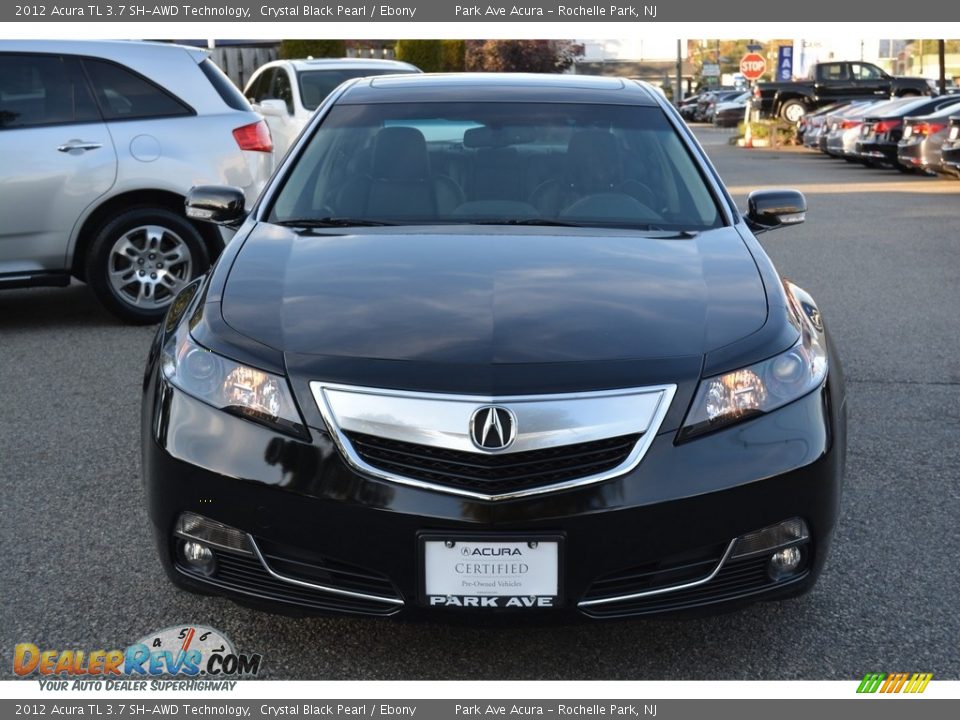2012 Acura TL 3.7 SH-AWD Technology Crystal Black Pearl / Ebony Photo #7