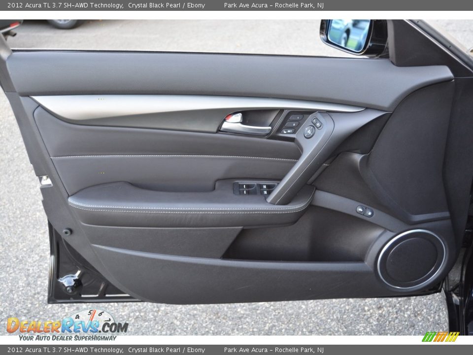 2012 Acura TL 3.7 SH-AWD Technology Crystal Black Pearl / Ebony Photo #8
