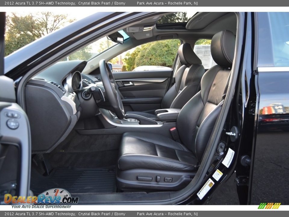 2012 Acura TL 3.7 SH-AWD Technology Crystal Black Pearl / Ebony Photo #11