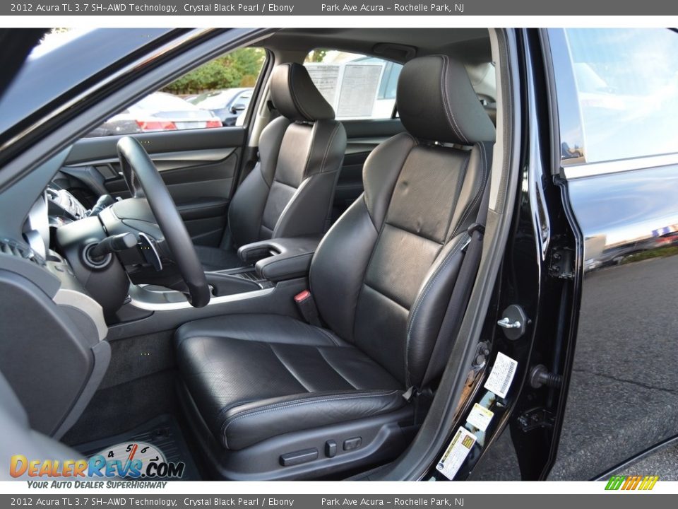 2012 Acura TL 3.7 SH-AWD Technology Crystal Black Pearl / Ebony Photo #12
